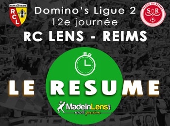 12 RC Lens Stade de Reims resume