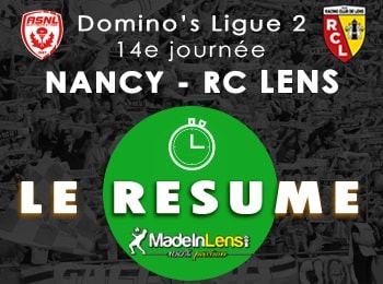 14 AS Nancy Lorraine RC Lens resume