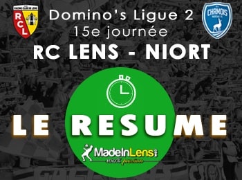 15 RC Lens Chamois Niortais Niort resume
