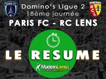 18 Paris FC RC Lens Resume