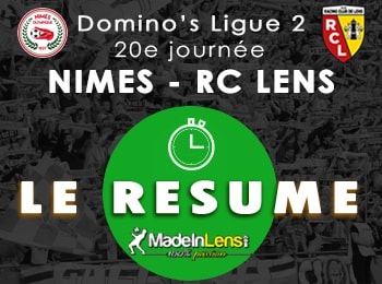 20 Nimes Olympique RC Lens resume