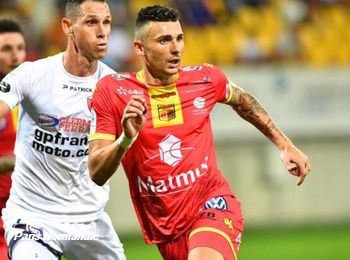 Mathieu Duhamel RC Lens Quevilly Rouen Metropole