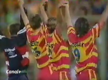 RC Lens AJ Auxerre 1997 1998