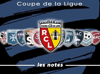 Coupe de la Ligue RC Lens Notes