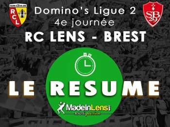 04 RC Lens Brest Stade Brestois 29 resume
