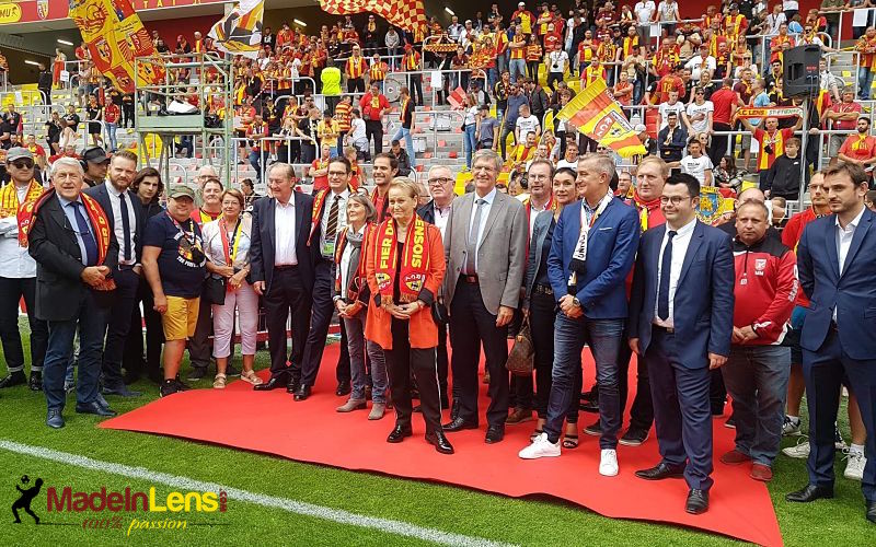 Marek Debout Inauguration RC Lens