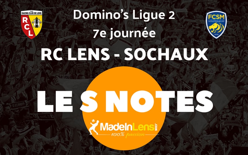 07 RC Lens FC Sochaux notes