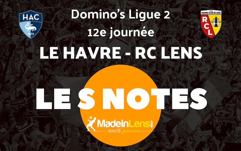 12 Le Havre RC Lens Notes