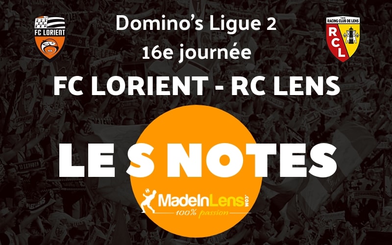 16 FC Lorient RC Lens Notes