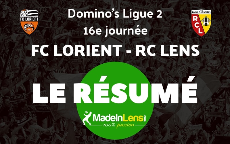 16 FC Lorient RC Lens Resume