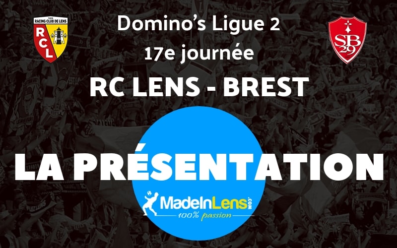 17 RC Lens Brest Presentation