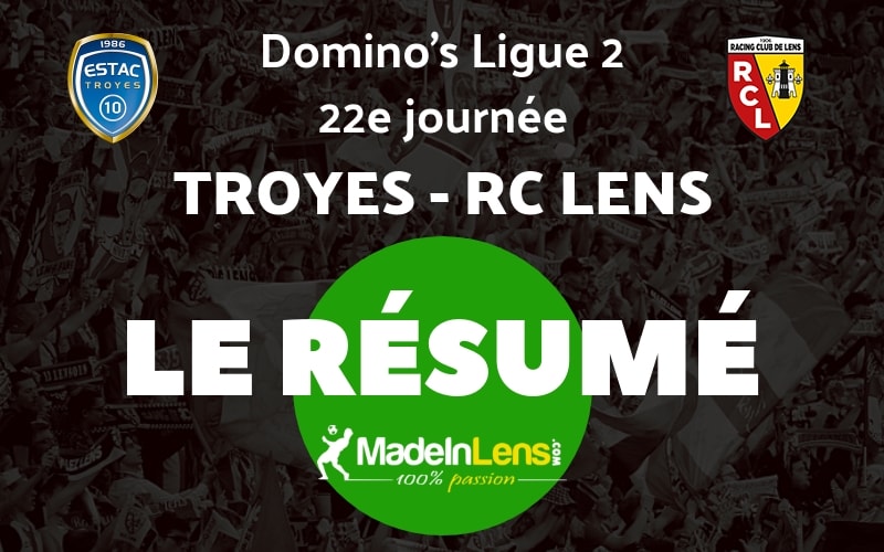 22 Troyes RC Lens Resume