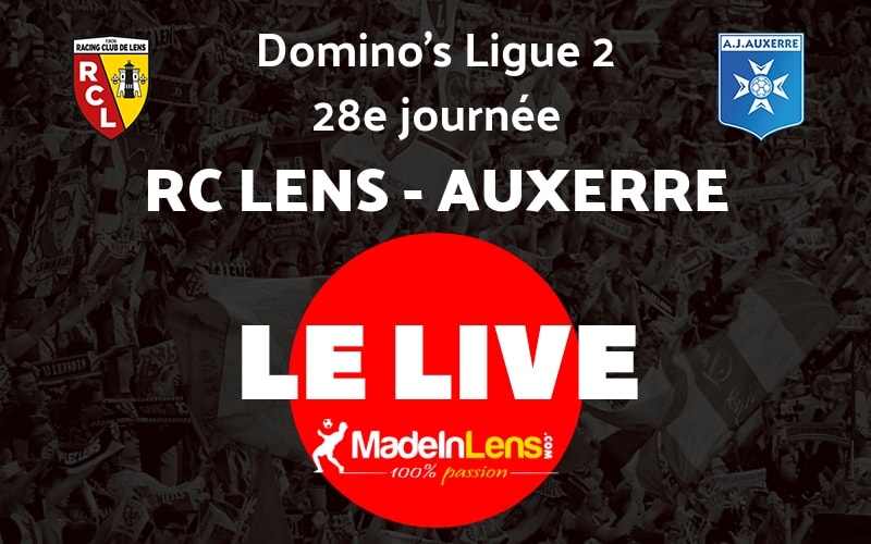 28 RC Lens AJ Auxerre Live