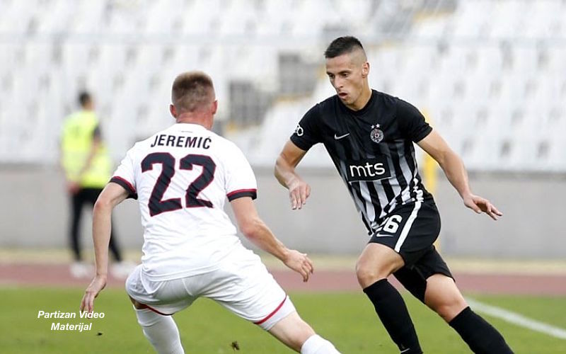 Nemanja G Miletic Partizan Belgrade RC Lens