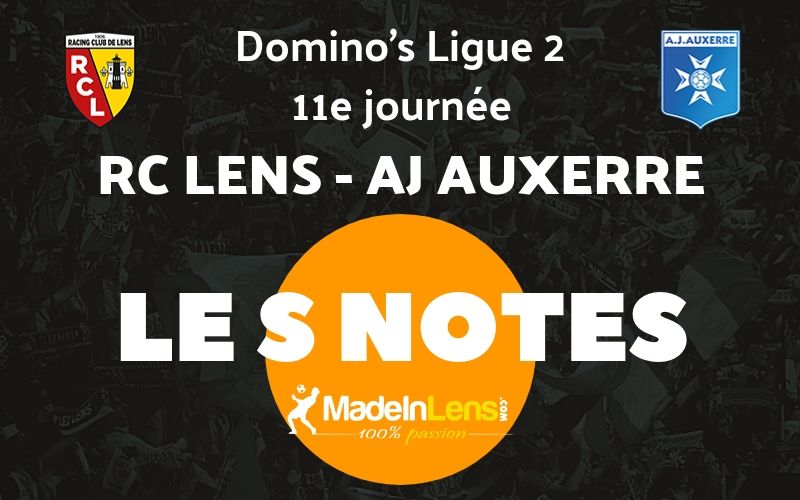 11 RC Lens AJ Auxerre Notes