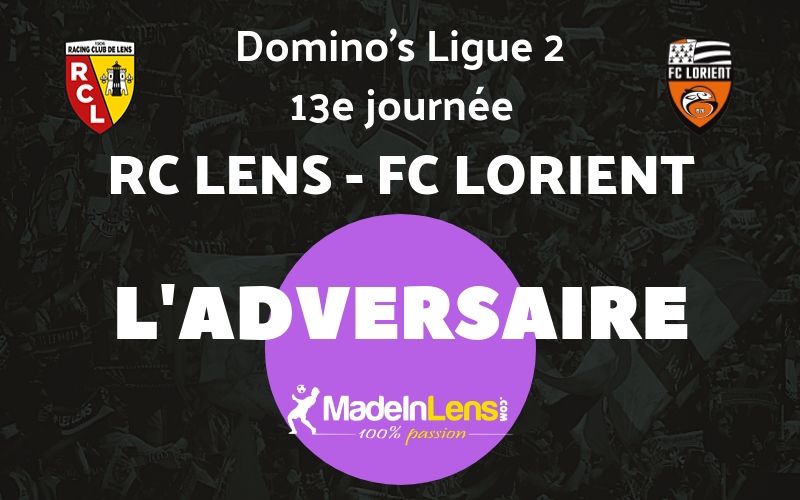 13 RC Lens FC Lorient Adversaire