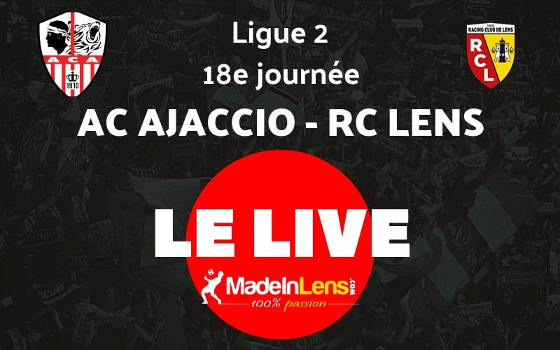 18 AC Ajaccio RC Lens live
