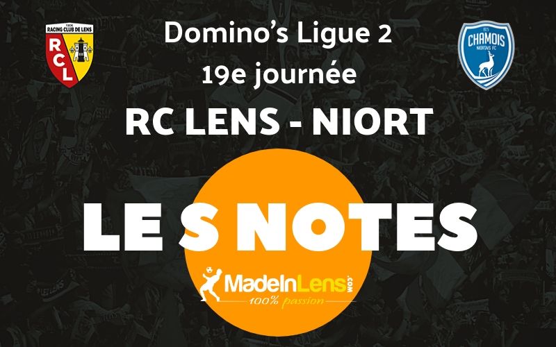 19 RC Lens Niort Notes