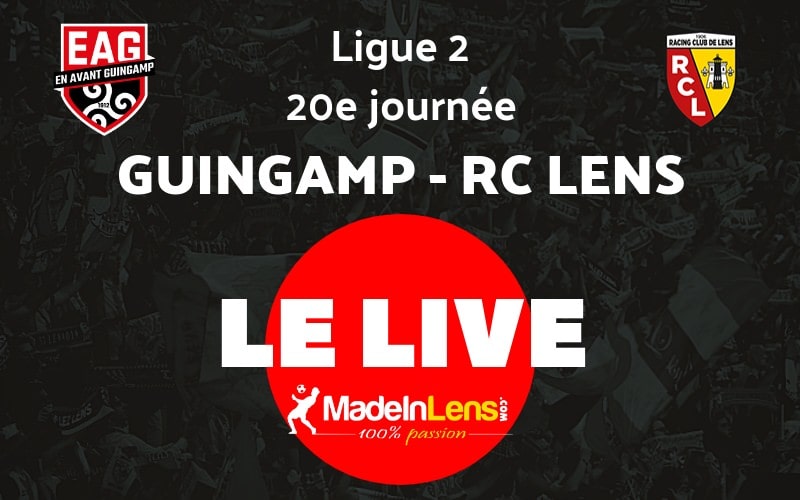 20 En Avant Guingamp RC Lens live