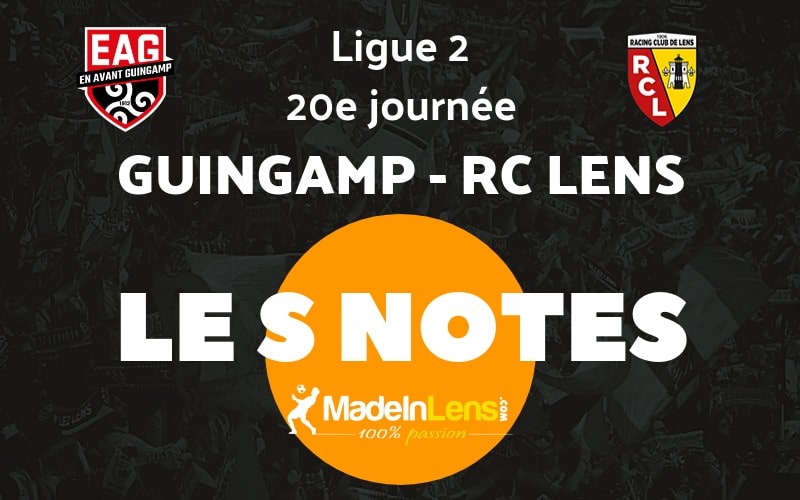 20 En Avant Guingamp RC Lens notes