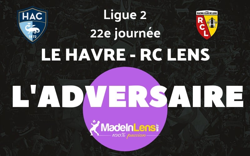22 Le Havre AC RC Lens adversaire