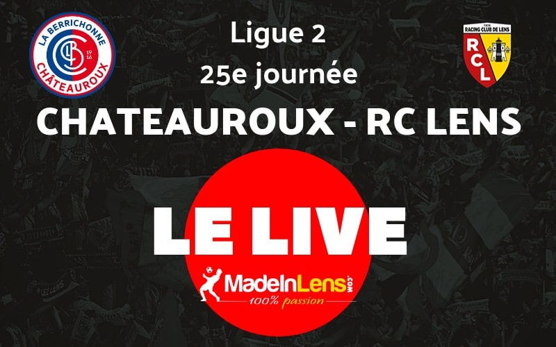 25 Chateauroux La Berrichonne RC Lens live