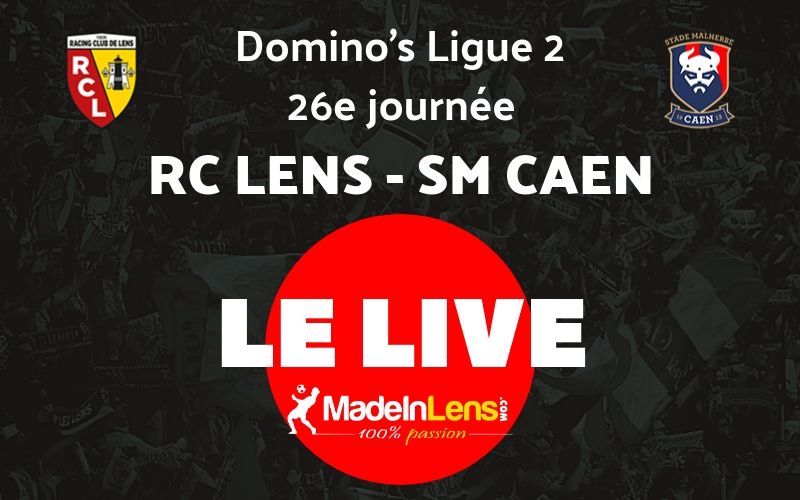 26 RC Lens SM Caen Live