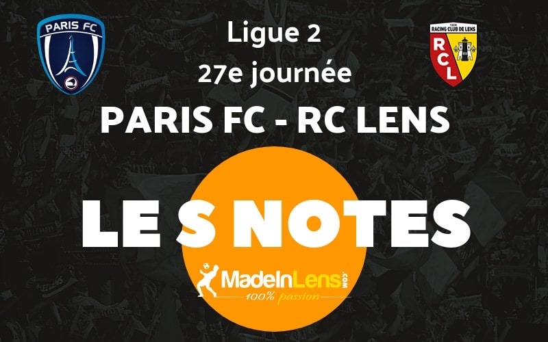 27 Paris FC RC Lens notes
