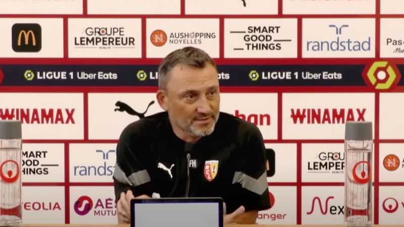 La conférence de presse de Franck Haise avant le derby