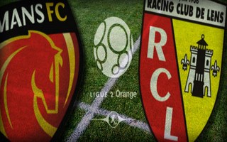 Le Mans RC Lens 38e journee Ligue 2