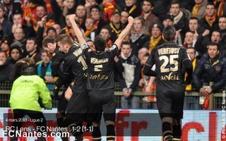 RC Lens FC Nantes Ligue 2 27e journée 1-2