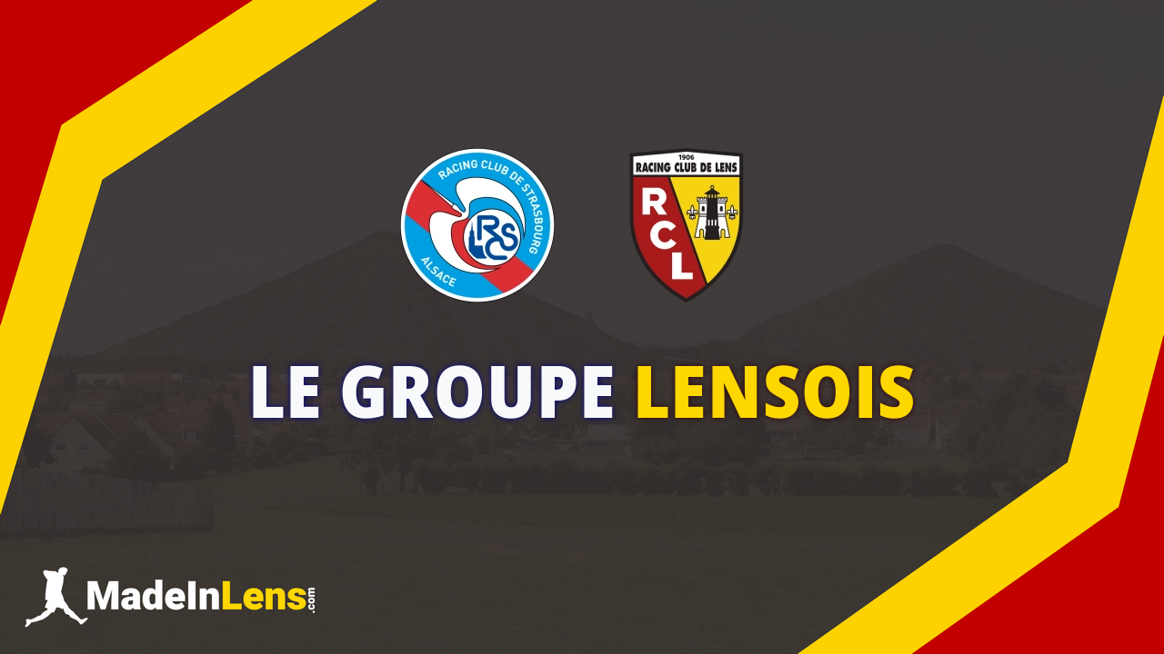 RC Strasbourg - RC Lens : Le groupe lensois