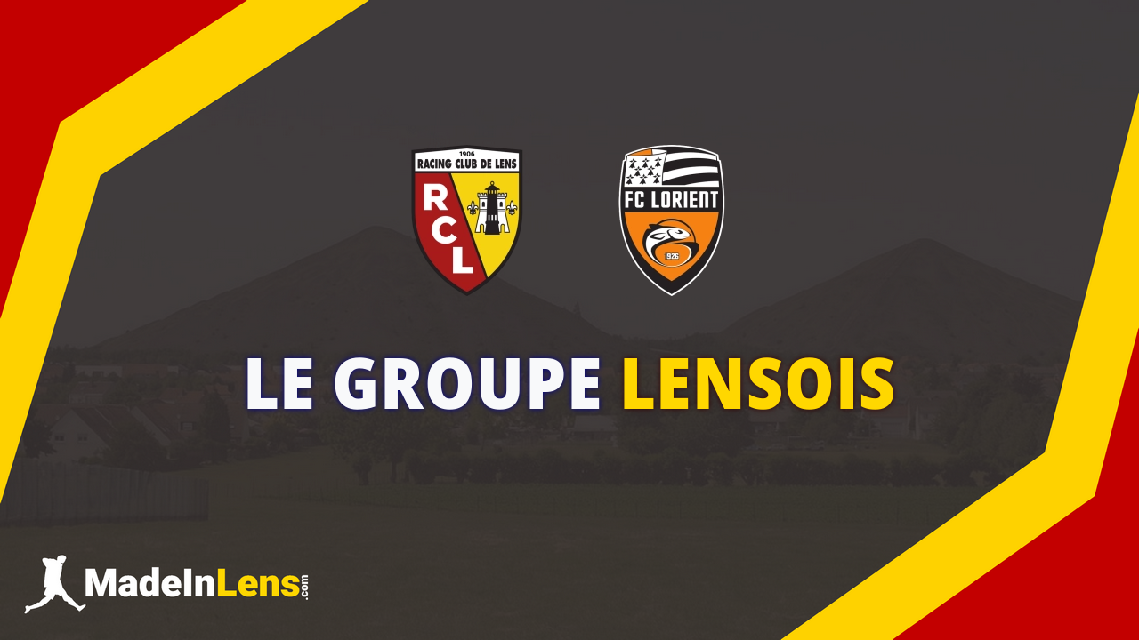 RC Lens - FC Lorient : Le groupe lensois