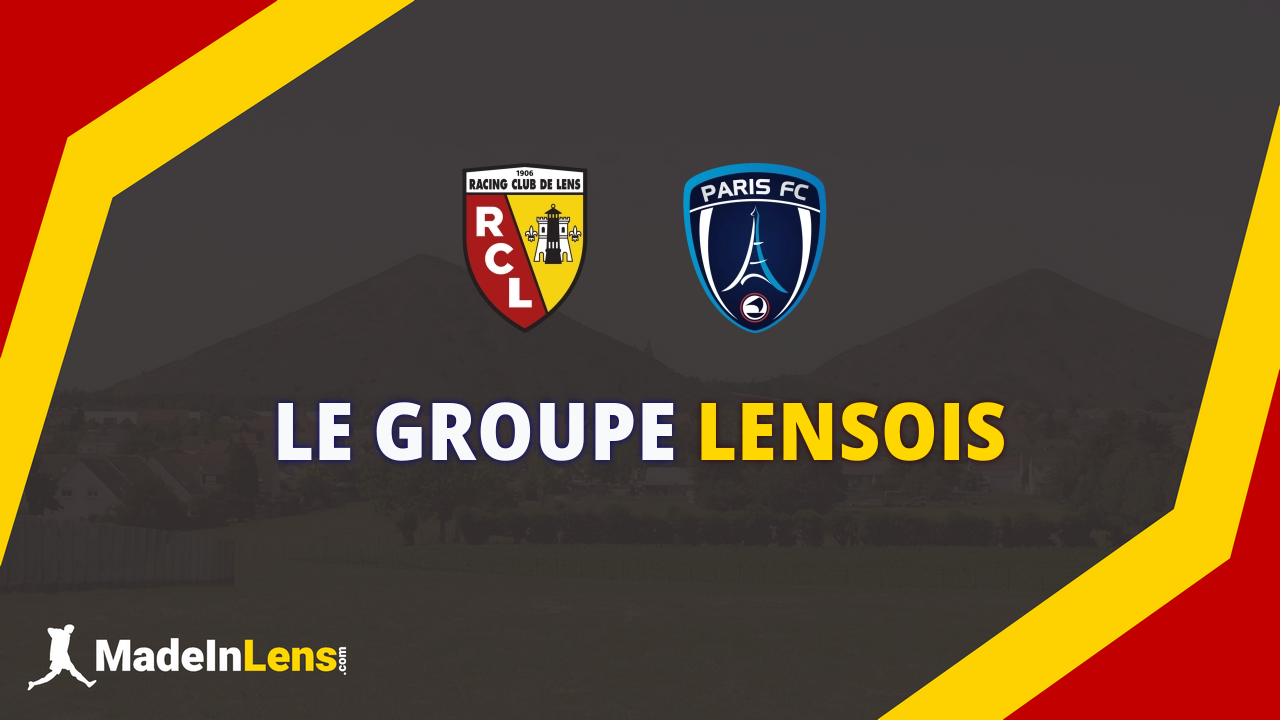 RC Lens - Paris FC : Le groupe lensois