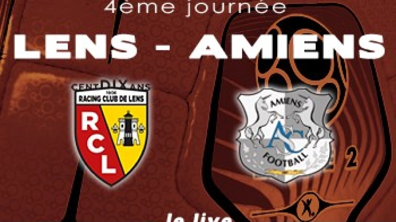 Lens Amiens Live