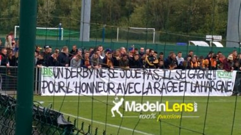 Lens Gaillette entrainement supporters