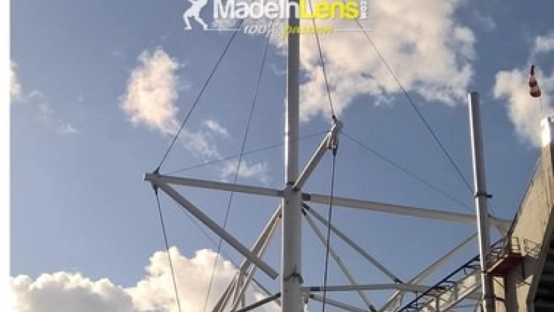 Stade Felix Bollaert Andre Delelis travaux
