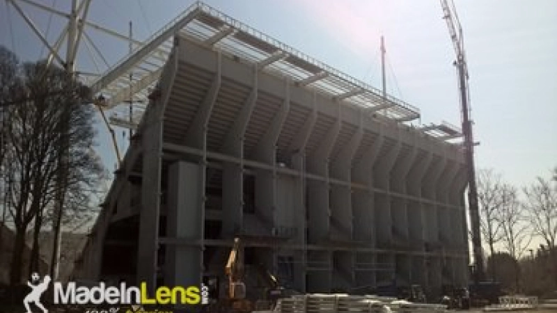 Stade Felix Bollaert Andre Delelis travaux