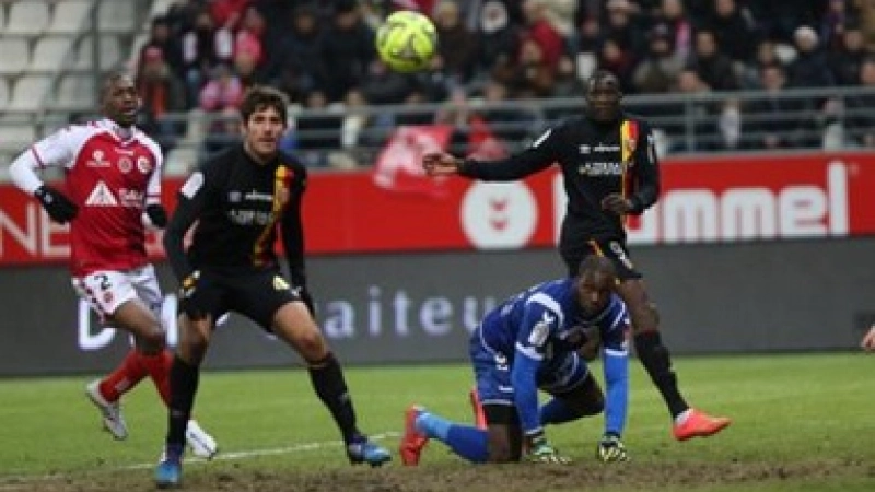 Stade Reims Lens Adamo Coulibaly Pablo Chavarria Johnny Placide