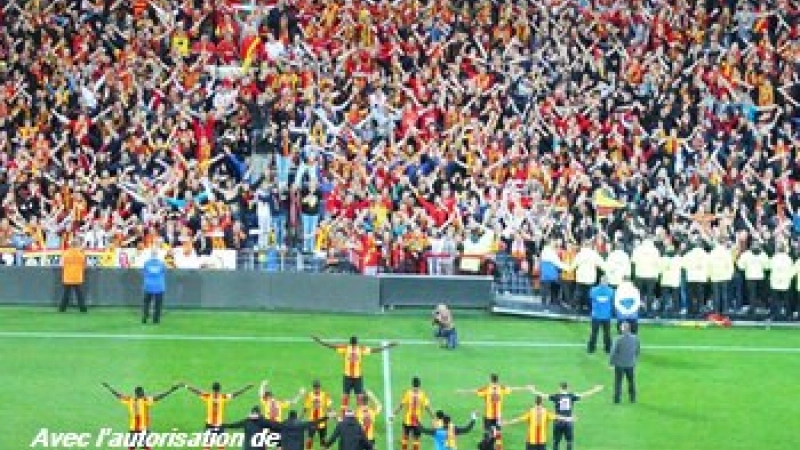  Lens  Sochaux victoire clapping
