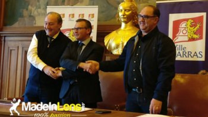 Lens Arras FCF Gervais Martel Frederic Leturque
