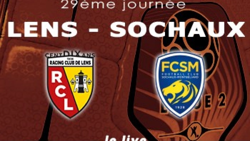 Lens Sochaux Live