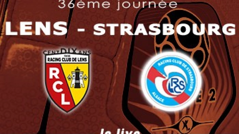 Lens Strasbourg Live