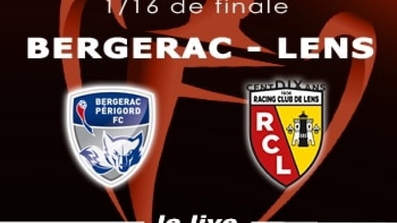Coupe France 16e Bergerac Lens Live