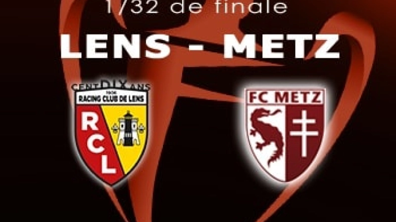 Coupe France 32e Lens Metz Live