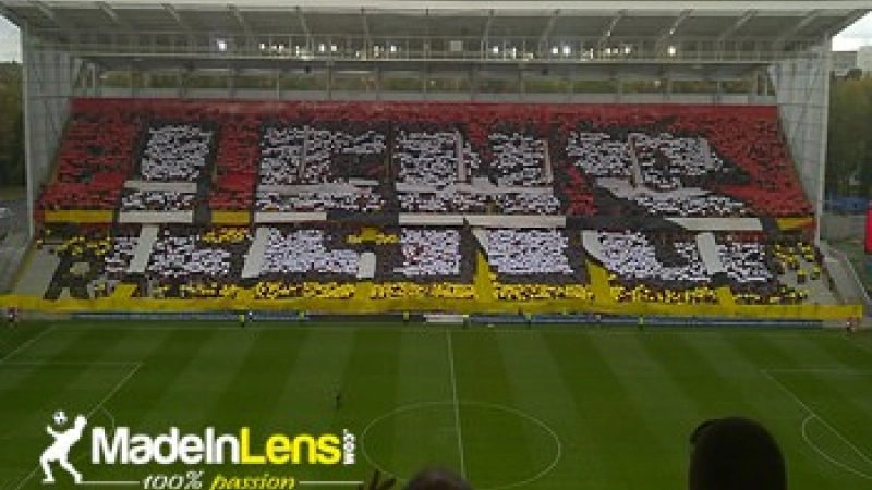 Lens Reims tifo Red Tigers Marek Xerces