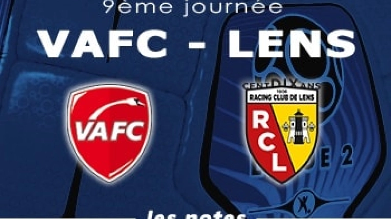 VAFC Valenciennes Lens Notes
