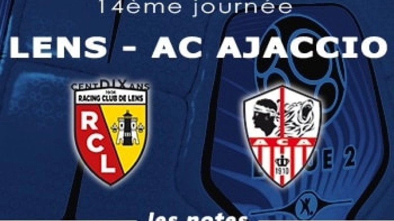 Lens Ajaccio Notes