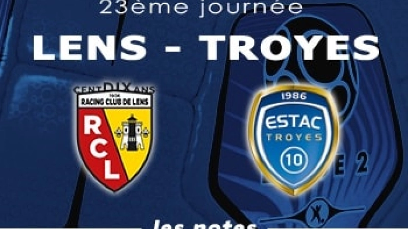 Lens ESTAC Troyes Notes