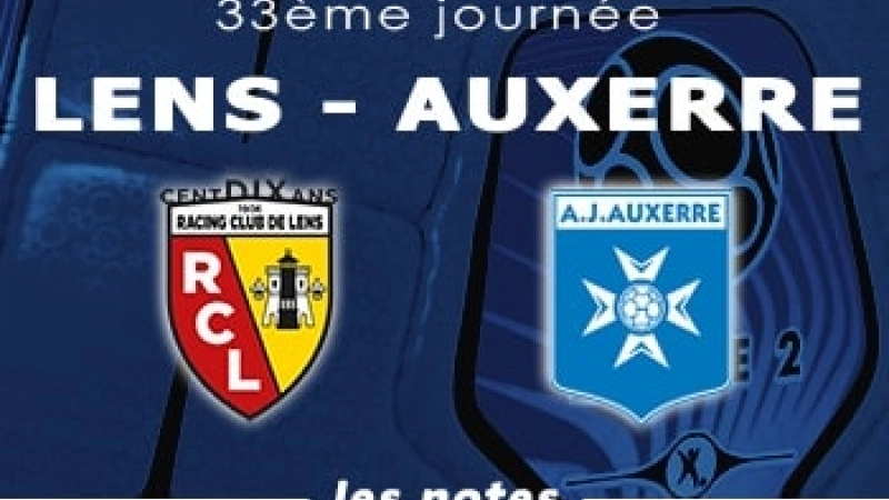 Lens Auxerre Notes